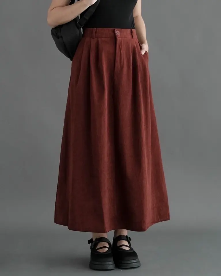 Uvelia Skirt Kode 6608 Teracotta