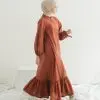 Acadia Maxi Dress Terracotta - Image 3