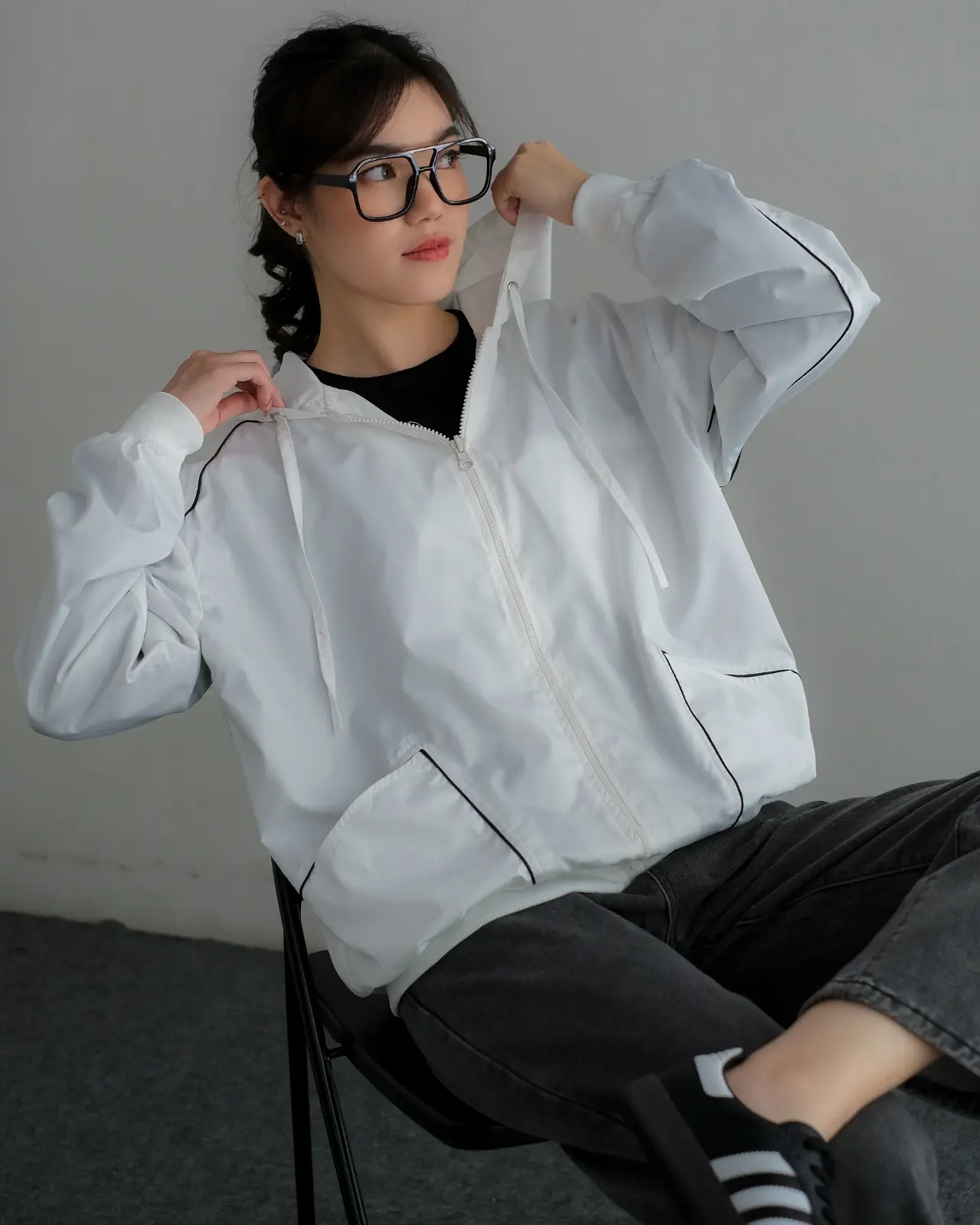 Akio Jacket Broken White - Image 3