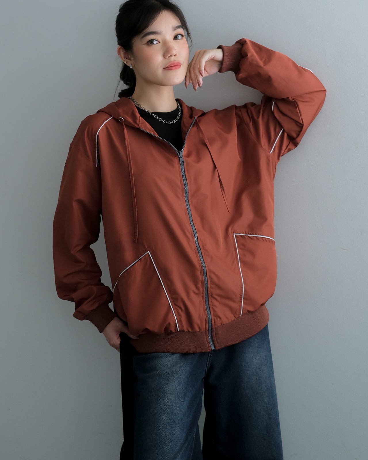 Akio Jacket Teracotta