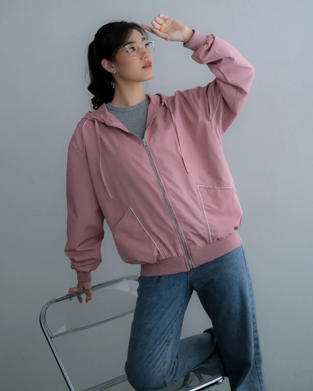 Akio Jacket Pink - Image 2