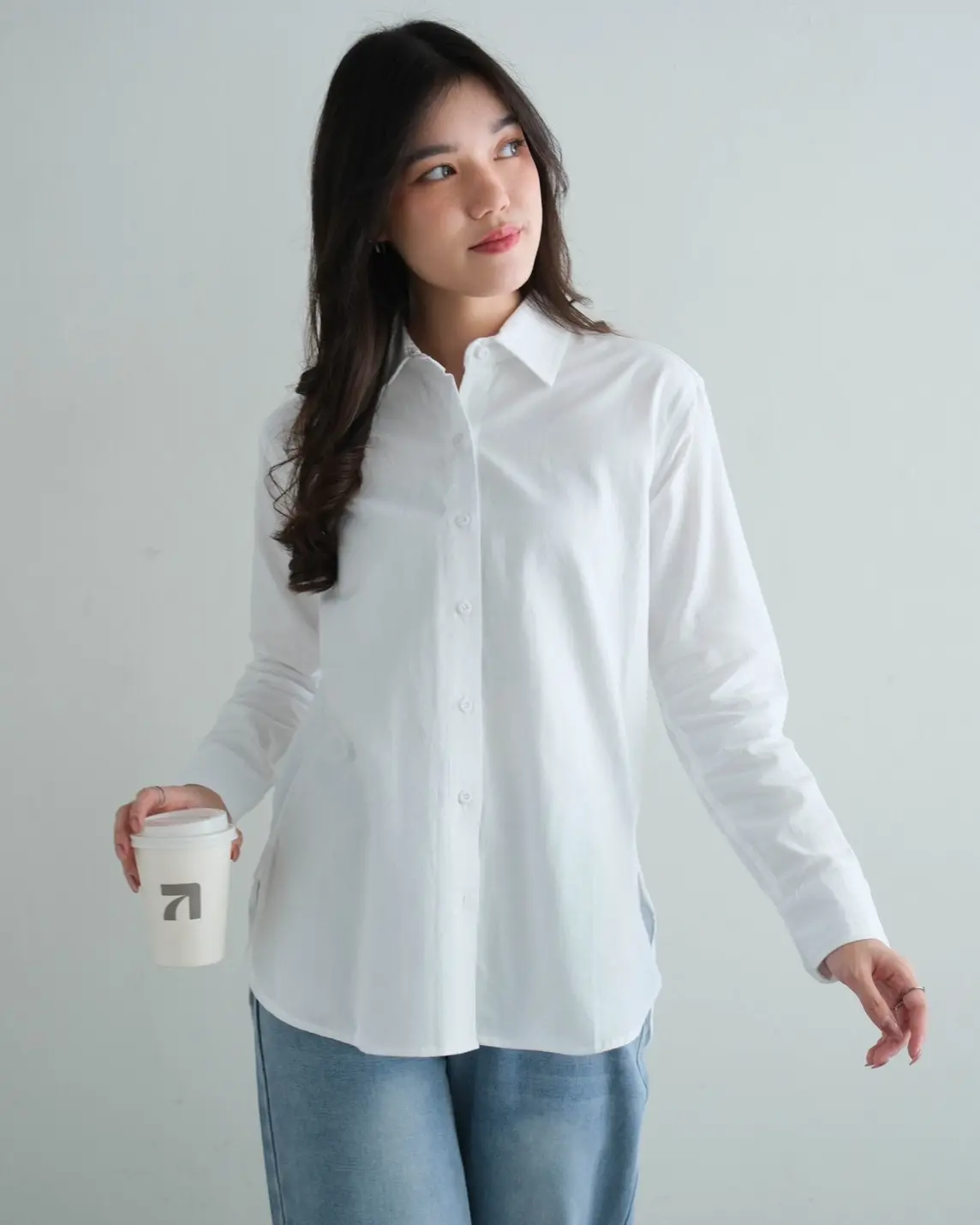 Aleya Shirt Broken White - Image 2