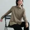 Aleya Shirt Olive - Image 3