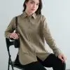 Aleya Shirt Olive - Image 2