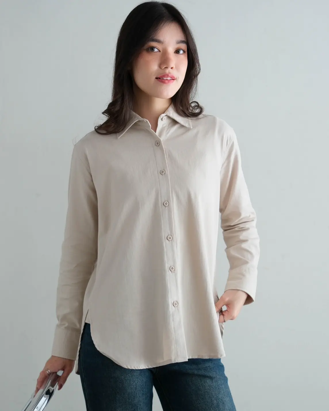 Aleya Shirt Beige