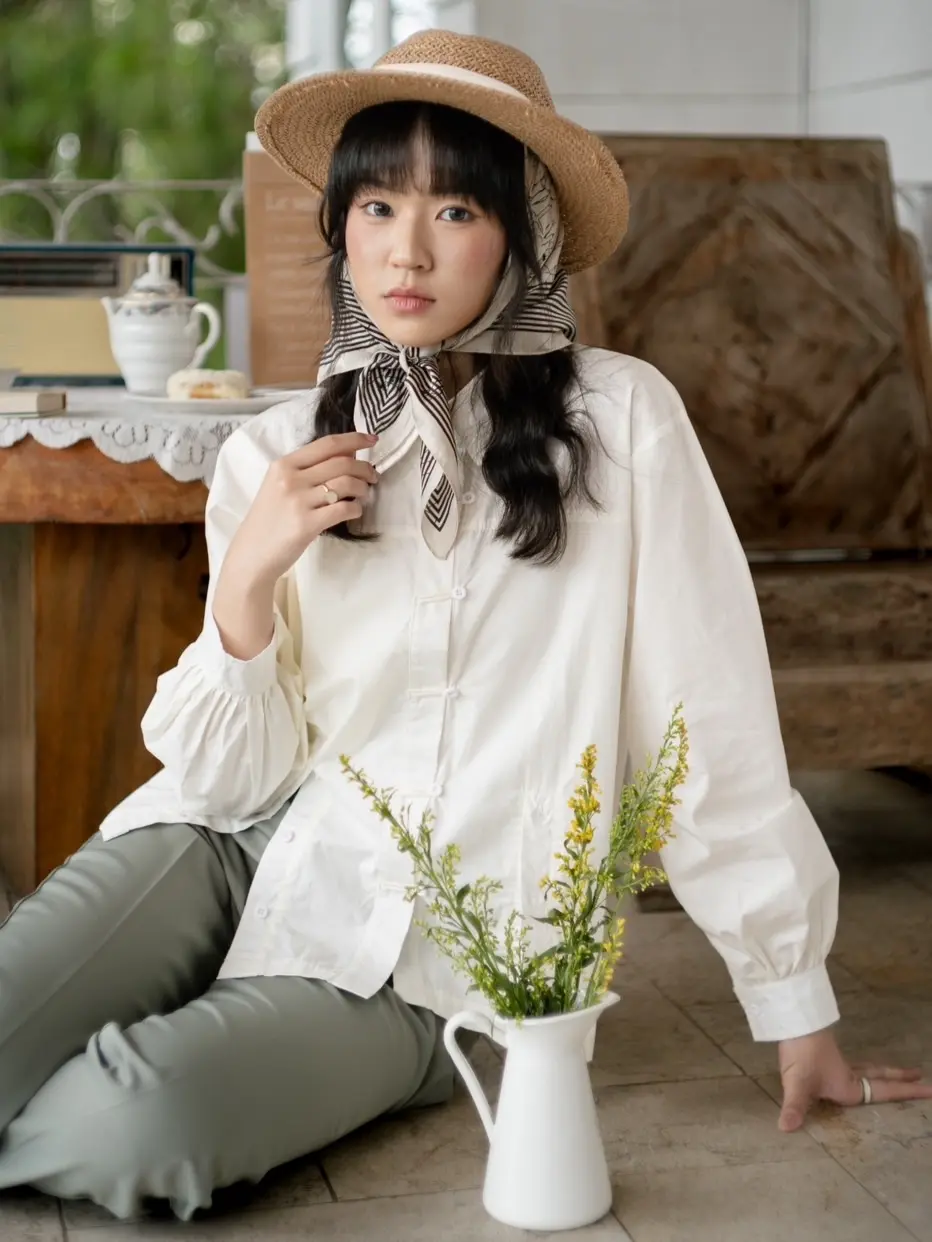 (Grandpa'S) Carine Shirt Broken White