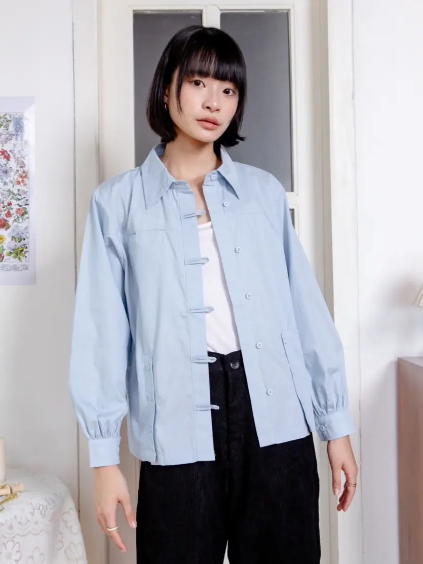(Grandpa'S) Carine Shirt Blue