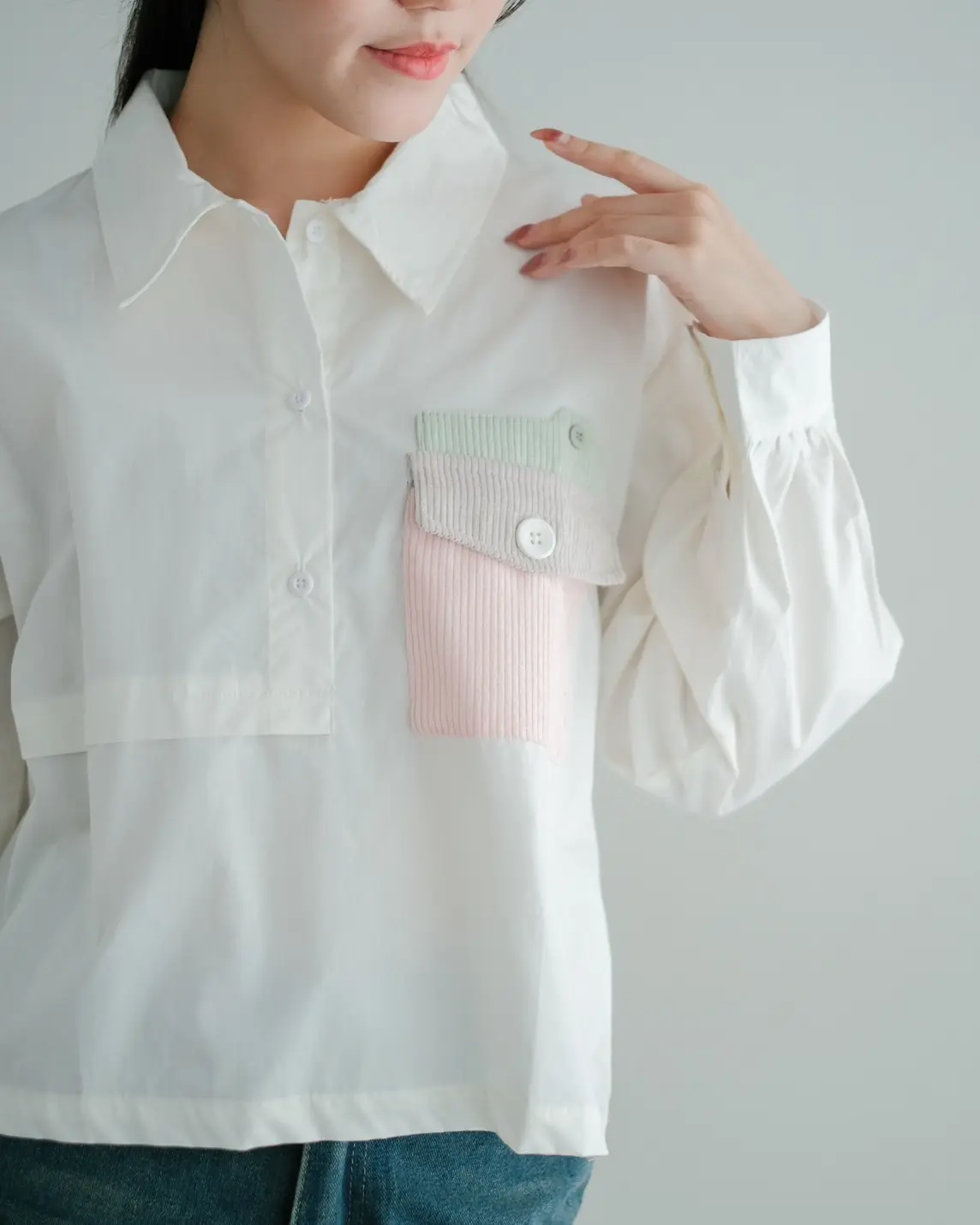 Daiko Shirt Broken White - Image 3