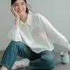 Daiko Shirt Broken White - Image 4