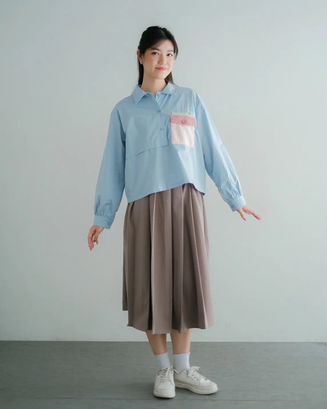 Daiko Shirt Blue - Image 4