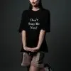 Don'T Stop T-Shirt Black - Image 3