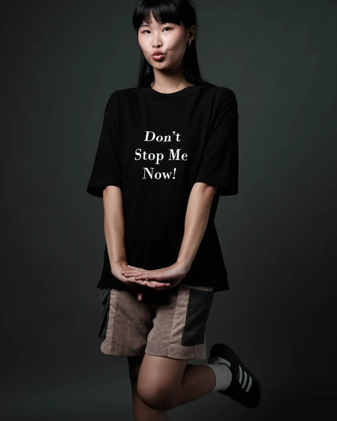 Don'T Stop T-Shirt Black - Image 3