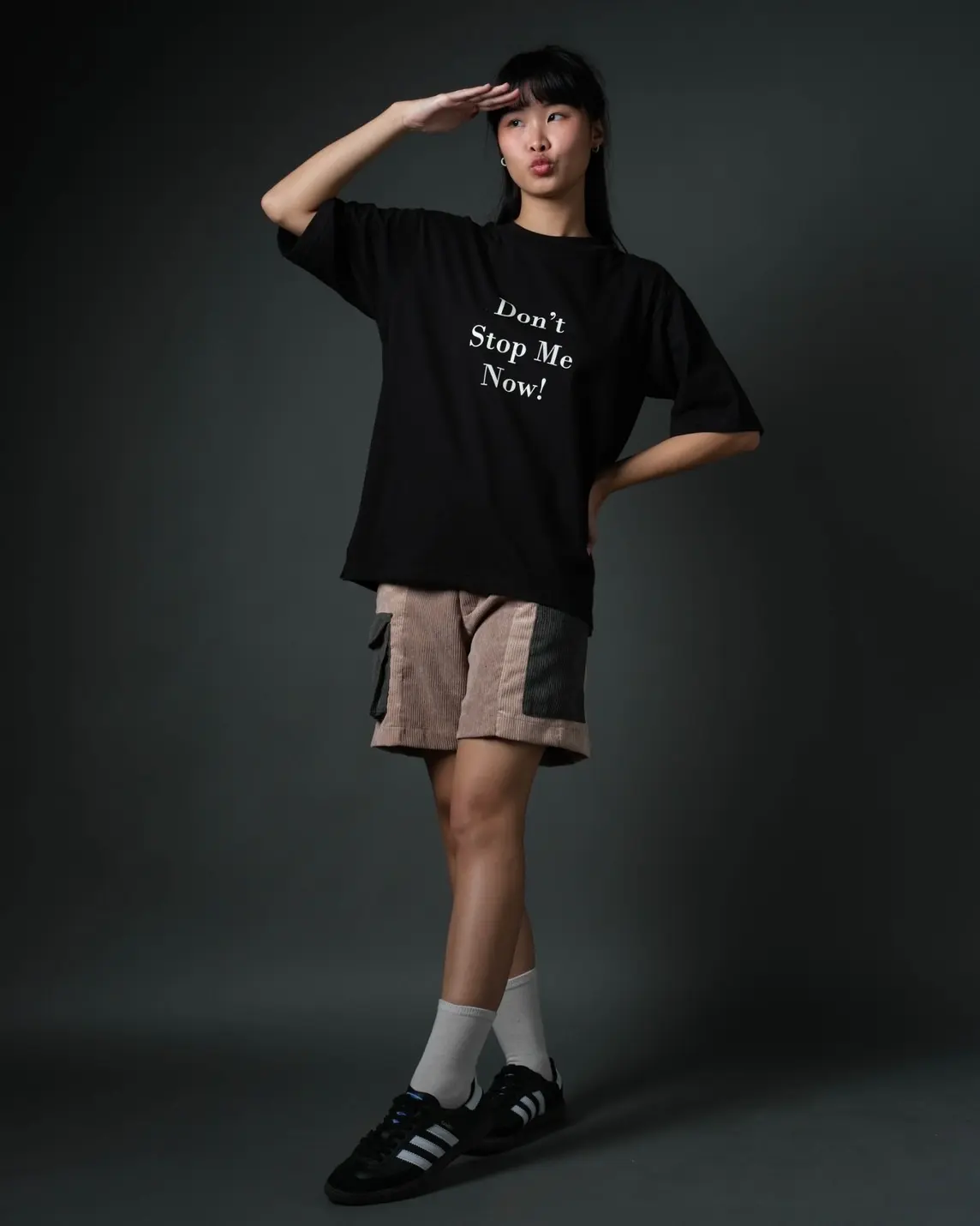 Don'T Stop T-Shirt Black - Image 4