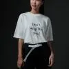 Don'T Stop T-Shirt Broken White - Image 3