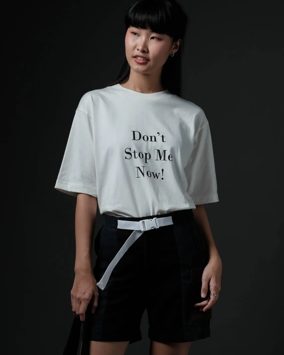 Don'T Stop T-Shirt Broken White - Image 3