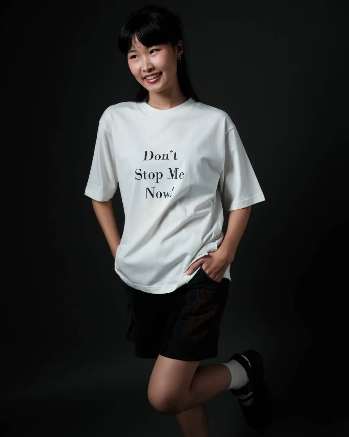 Don'T Stop T-Shirt Broken White - Image 2