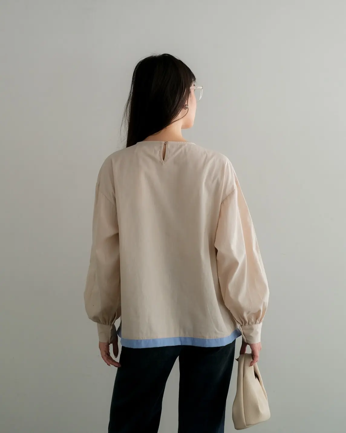 Flavia Longsleeve Kode 1398 Beige - Image 3