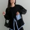 Flavia Longsleeve Kode 1398 Black