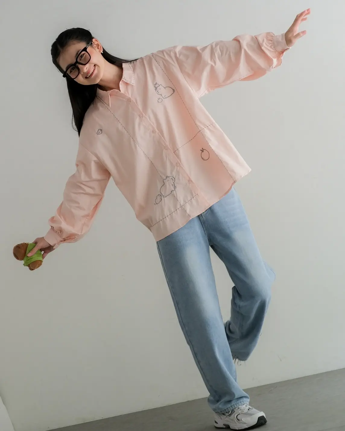 CAPY Shirt Kode 1400 Pink - Image 5