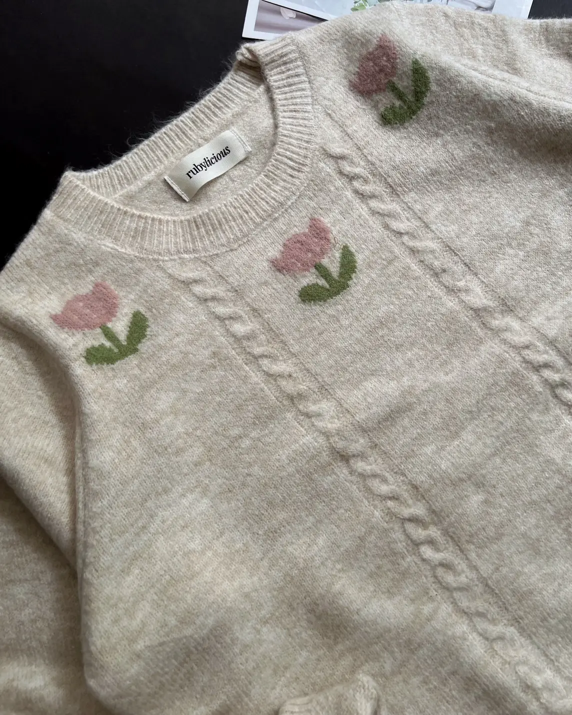 Jovelyn Blouse Kode 212D Beige - Image 2