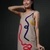 Lacara Camisole Dress Khaki - Image 3
