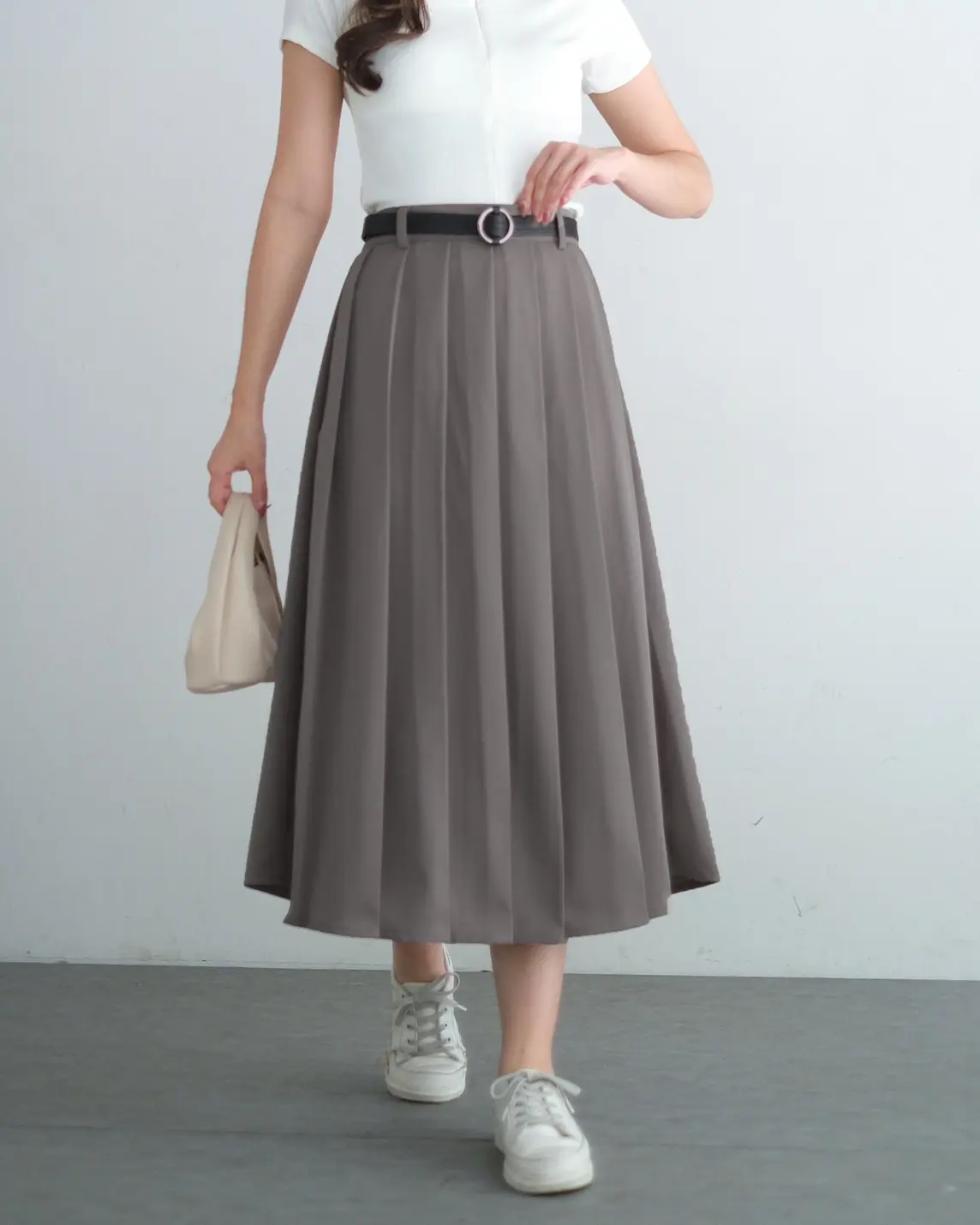 Marielyn Skirt Khaki - Image 2