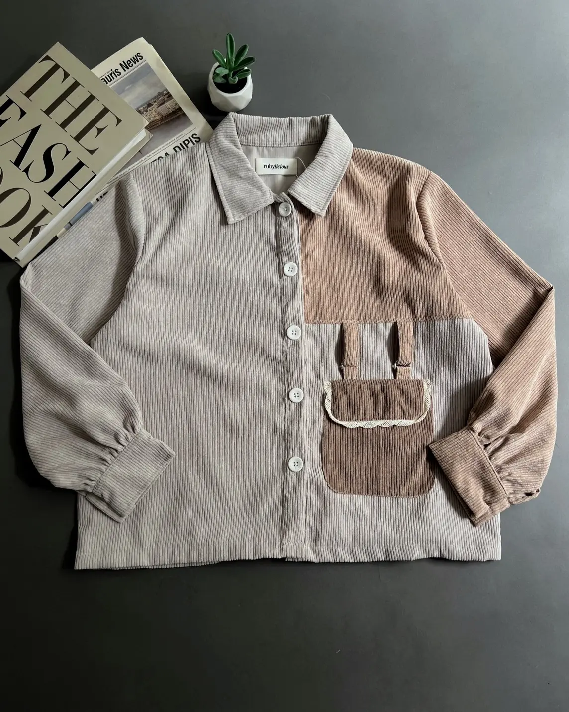 Morissa Corduroy Jacket Beige