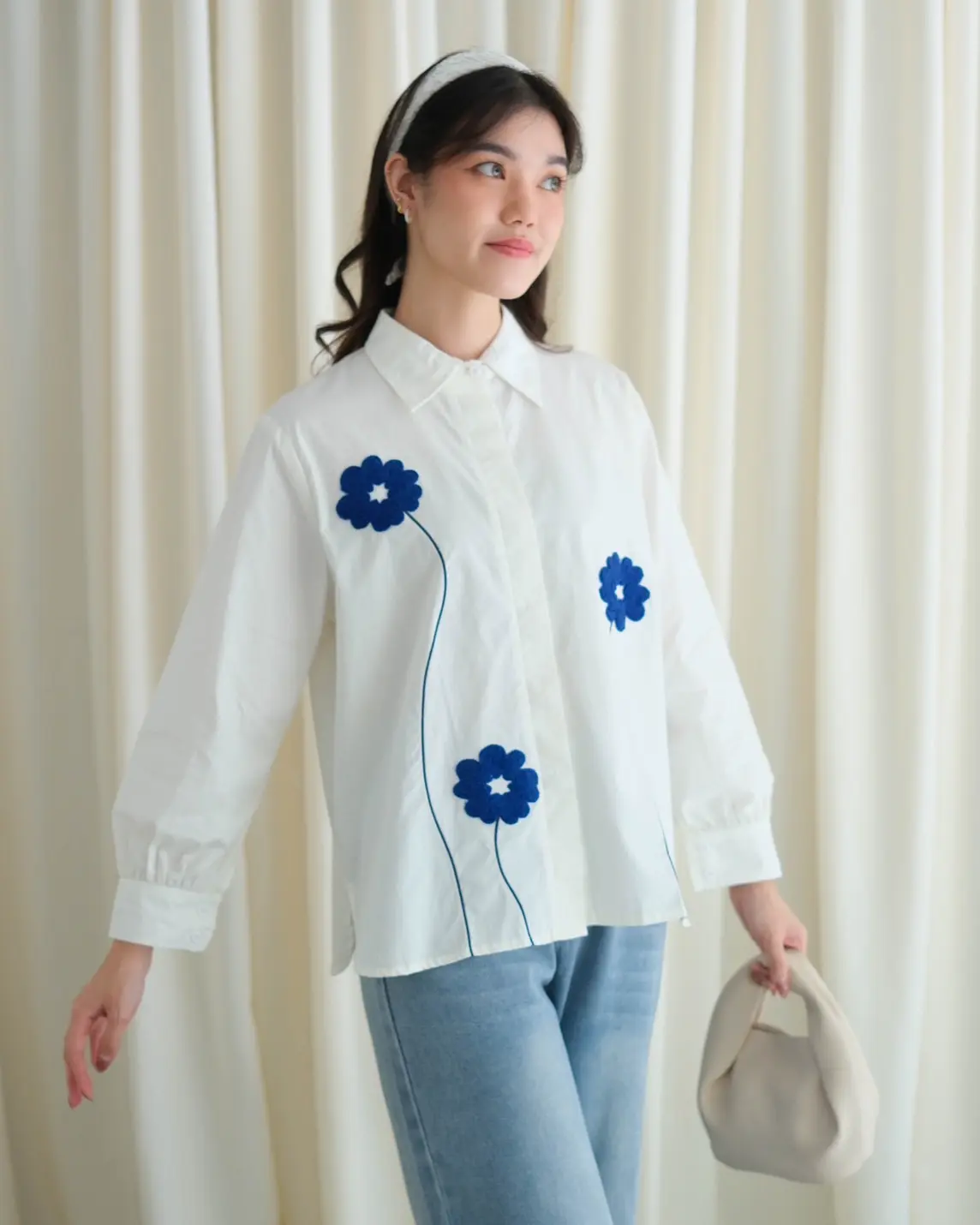 Nairu Shirt Broken White - Image 3