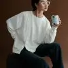 Ozora Blouse Broken White - Image 4
