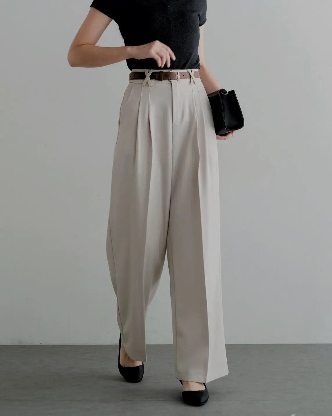 Qaimi Cullote Pants Kode 226D Beige - Image 3