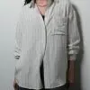 Quinara Stripe Shirt Kode 2033 Beige - Image 4