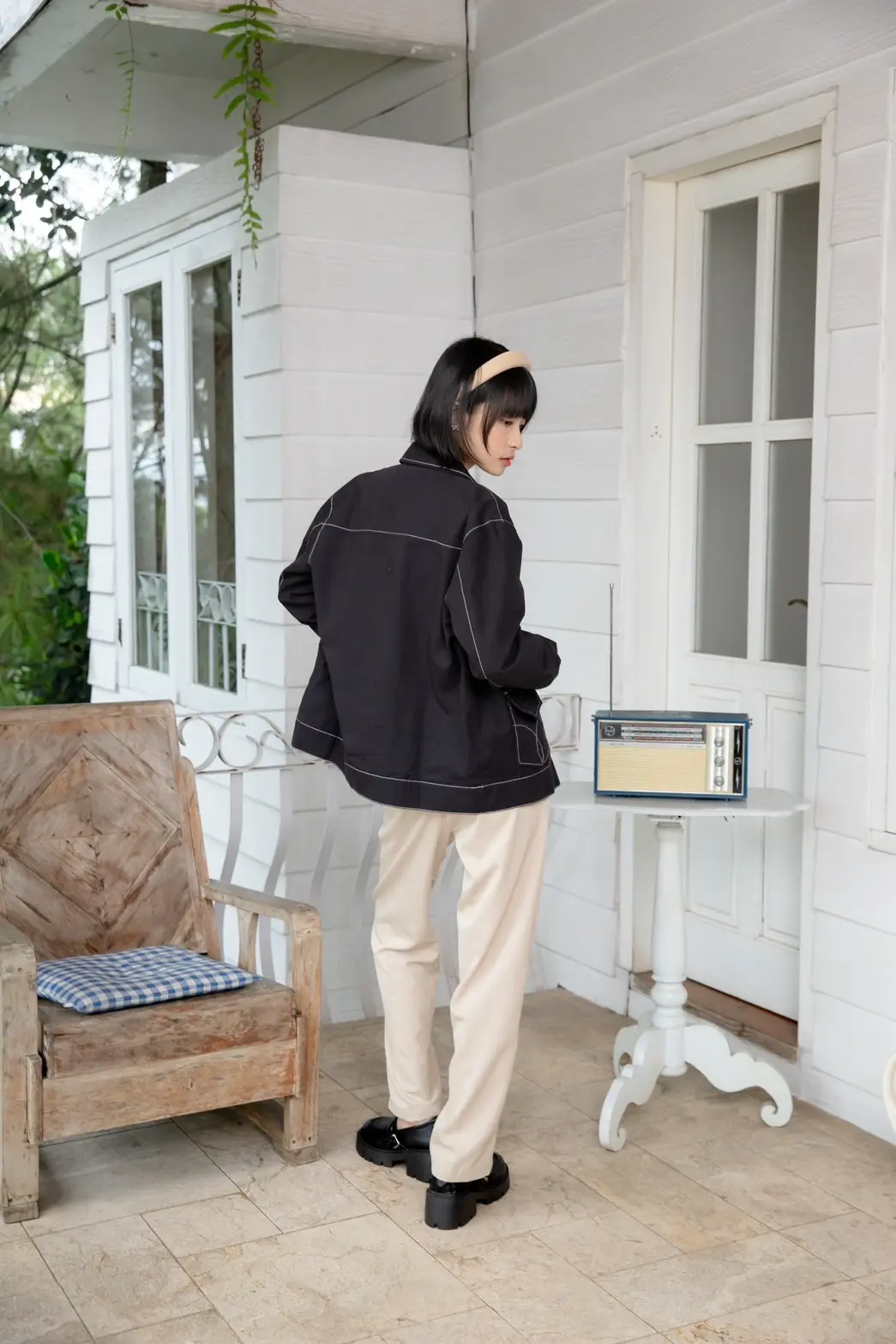 (Grandpa'S) Sezna Jacket Black - Image 3