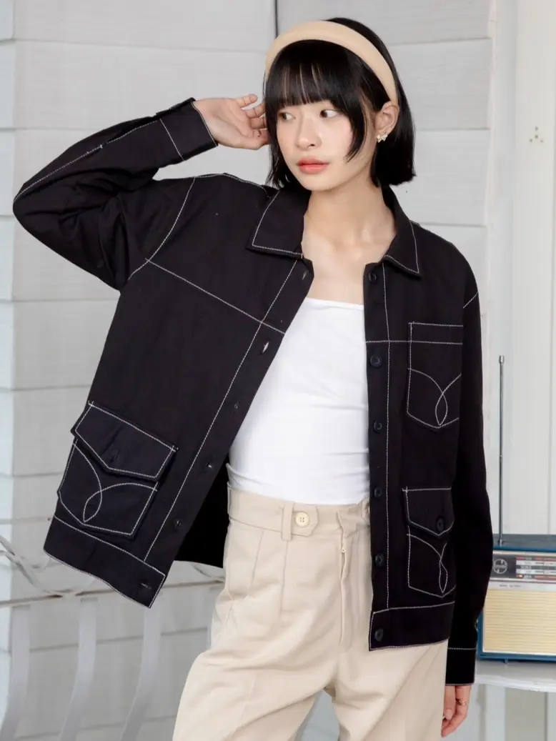 (Grandpa'S) Sezna Jacket Black
