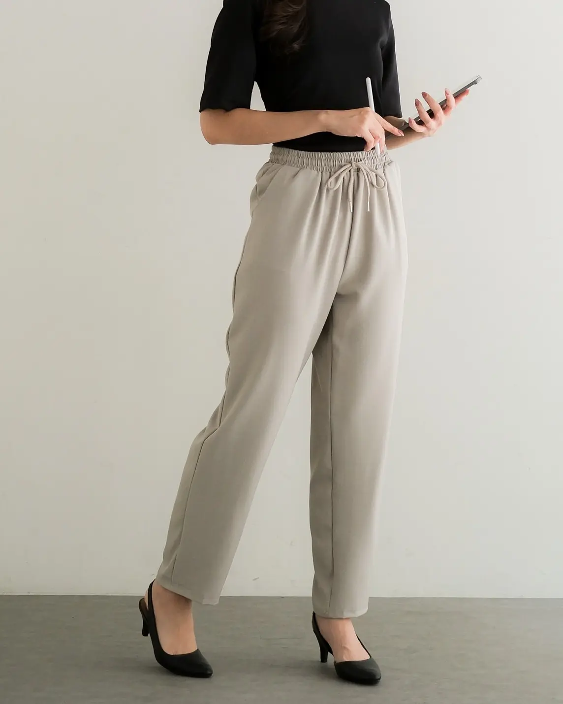 VIRGIE PANTS KODE 2568 GREY - Image 2