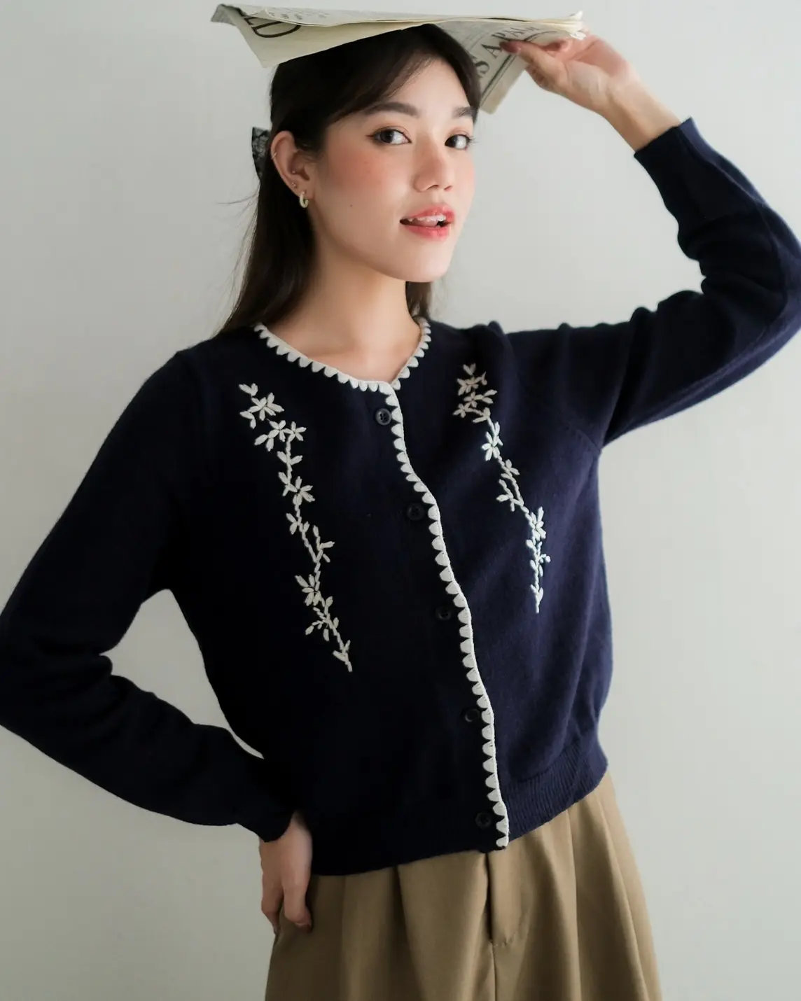 Wyola Cardi Kode 44D Navy