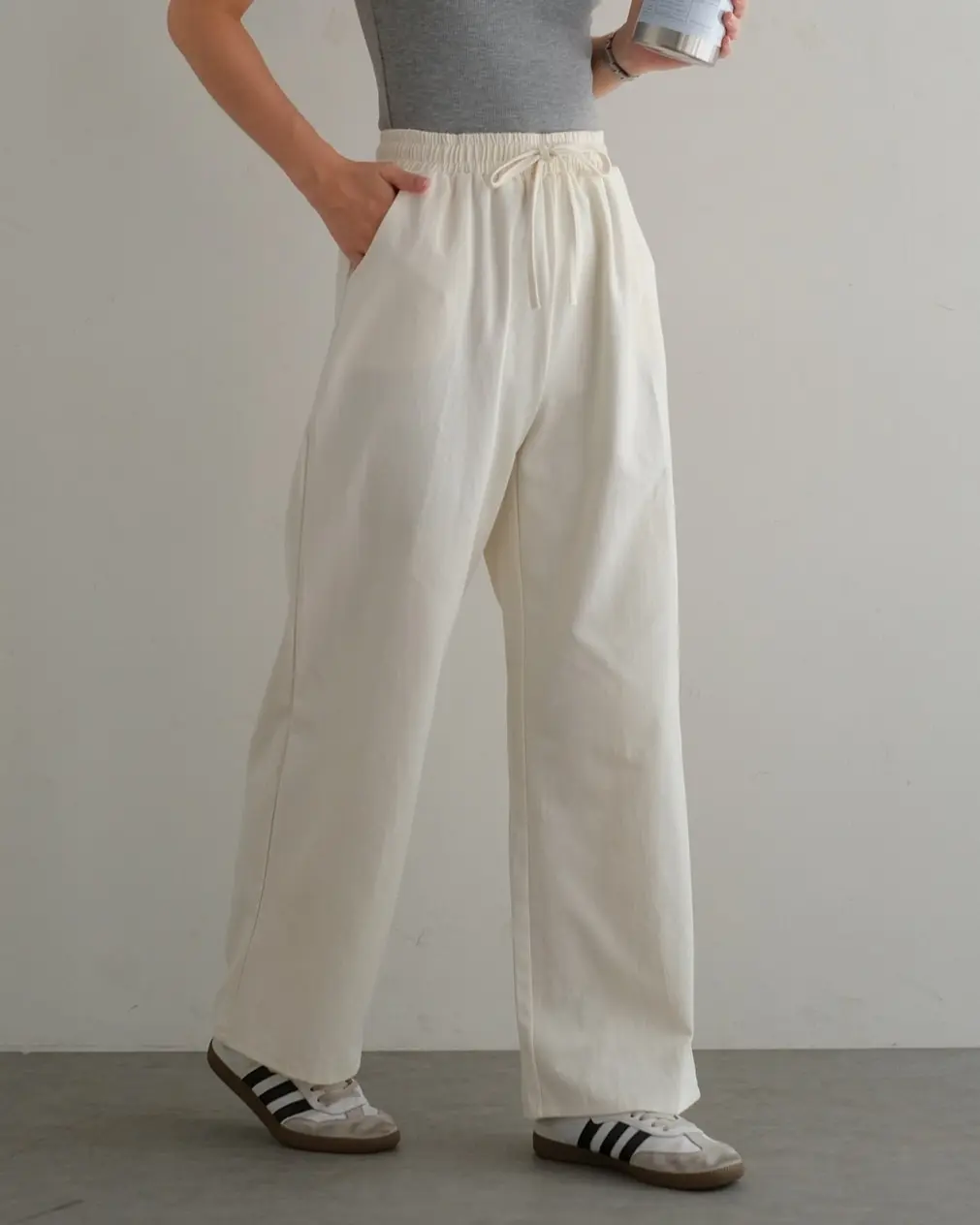 Xandria Pants Kode 2583 Ivory - Image 2