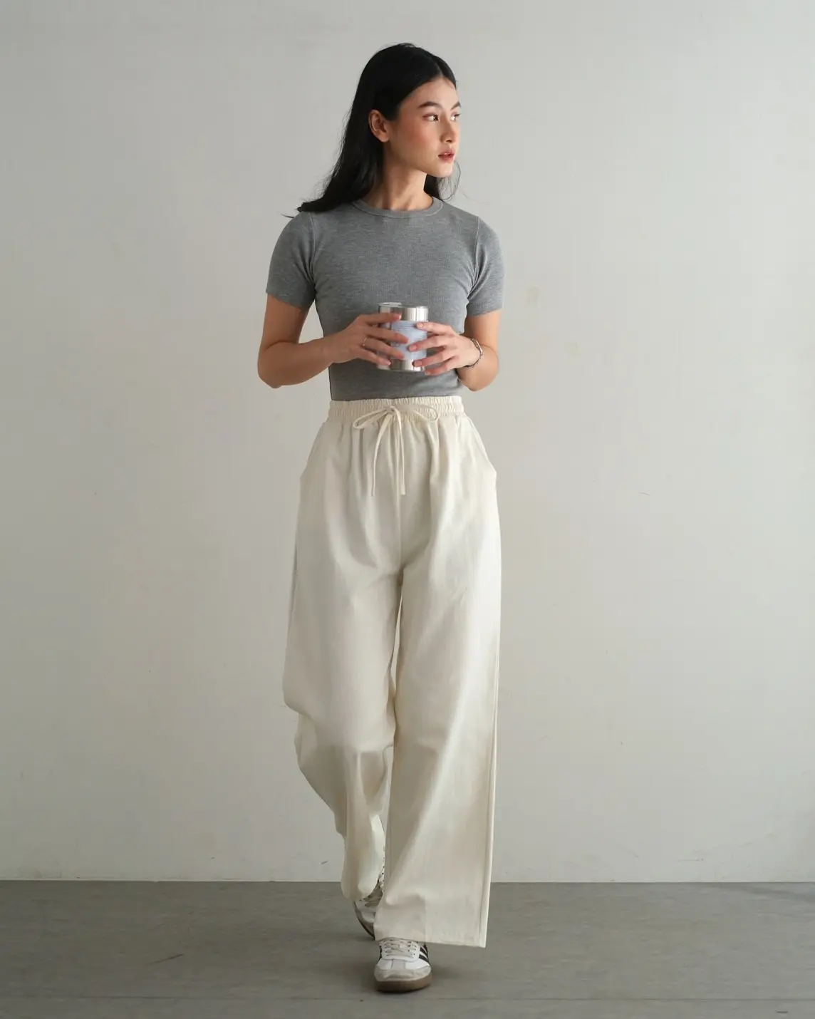 Xandria Pants Kode 2583 Ivory - Image 3