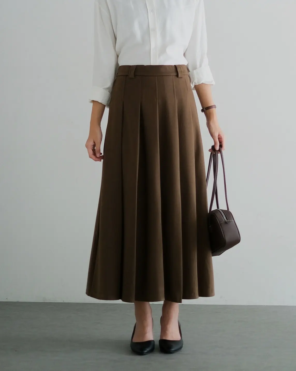 Xevera Skirt Kode 8973 Coffee