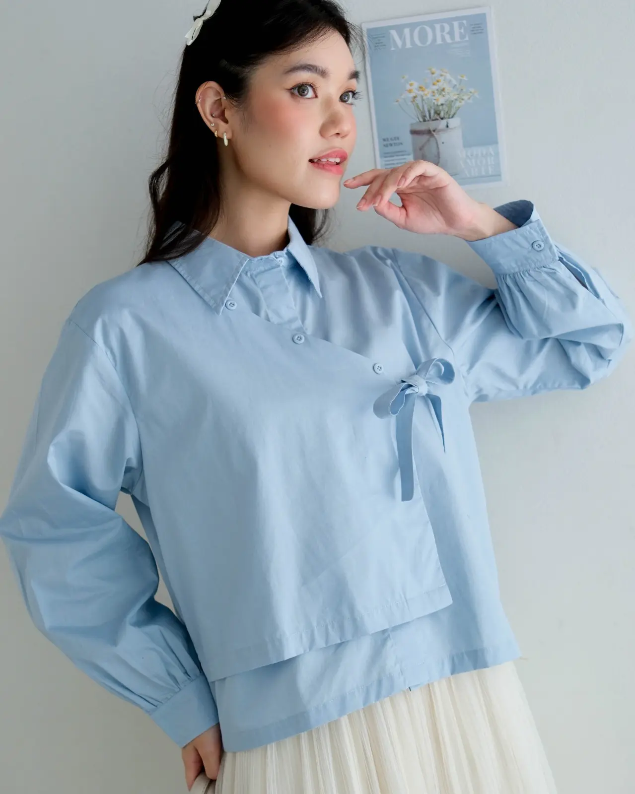 Chaerin Shirt Blue
