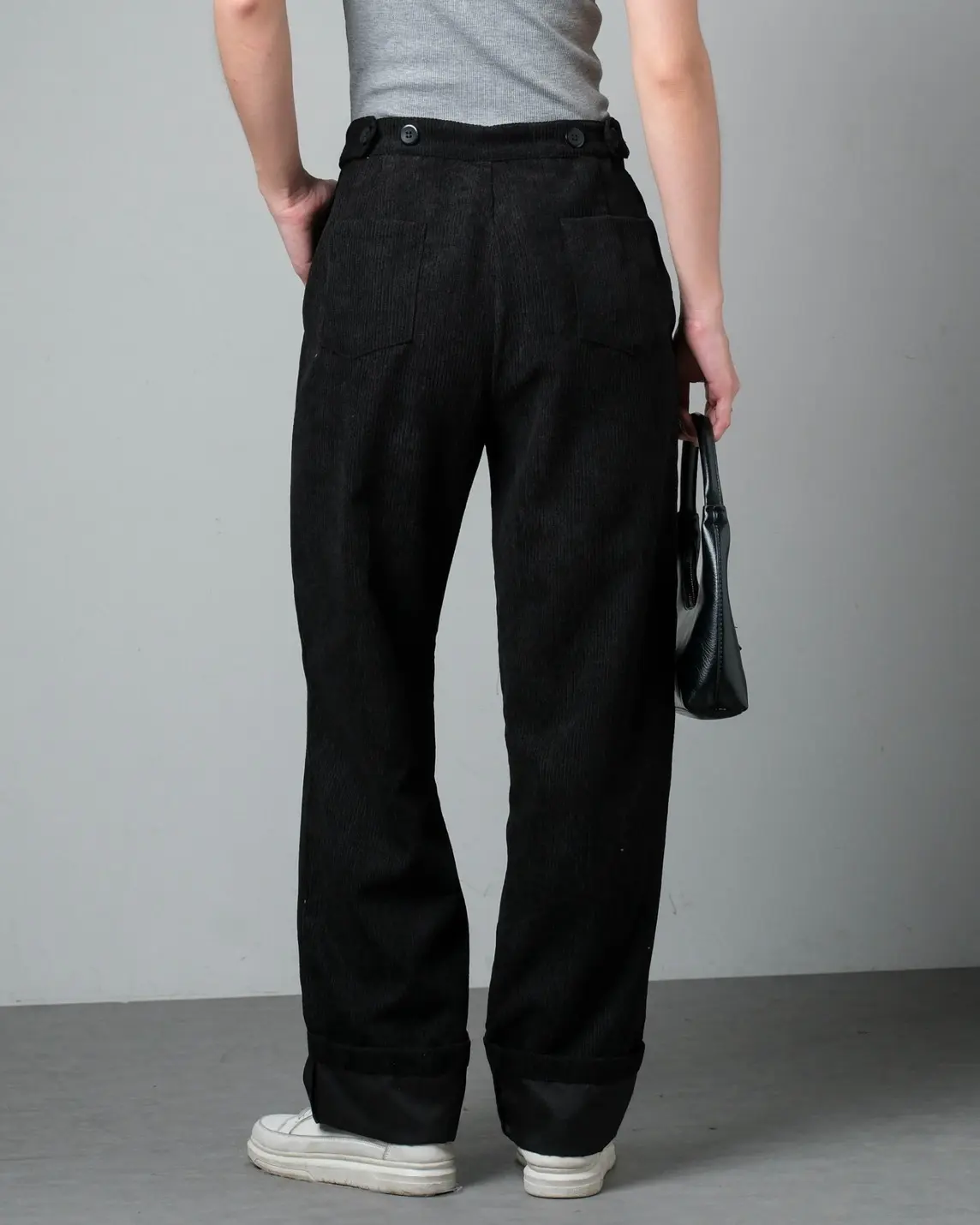(Grandpa'S) Juen Pants Black - Image 2