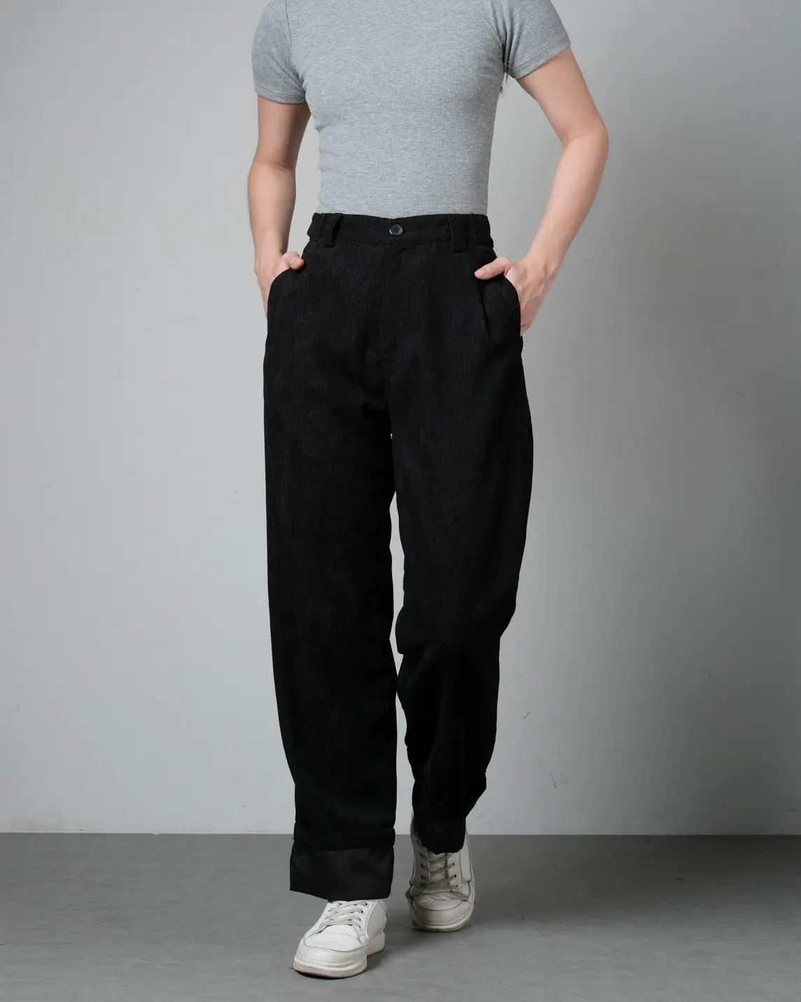 (Grandpa'S) Juen Pants Black