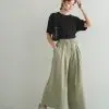 Caelia Cullote Pants Kode 2110 Sage Green - Image 2