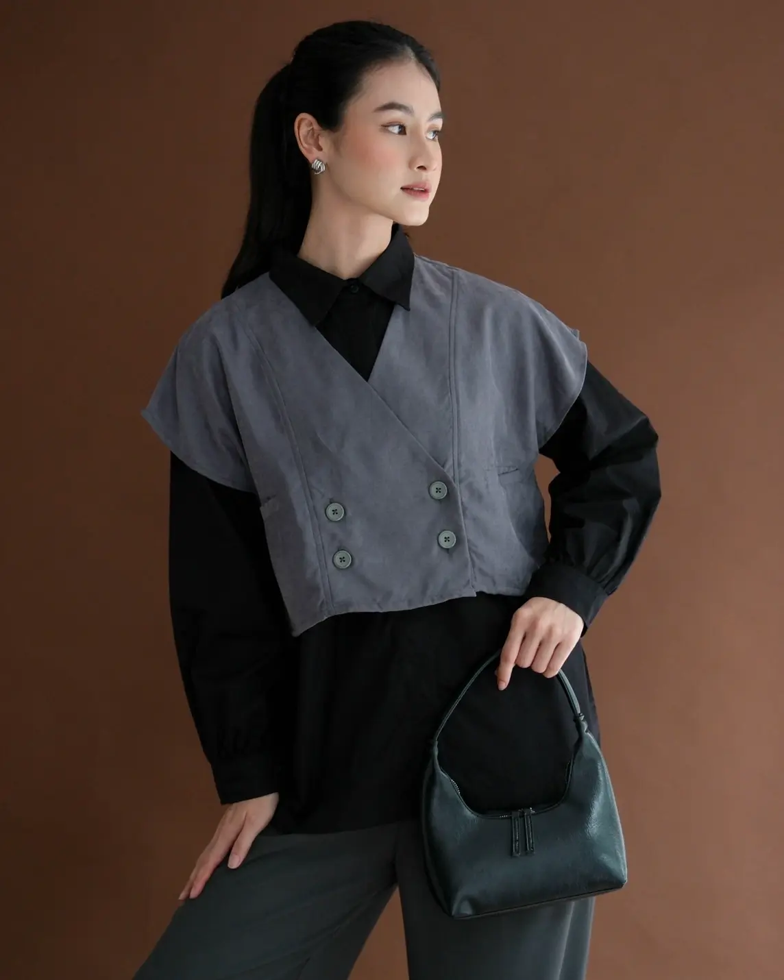 Alpha Shirt Dark Grey