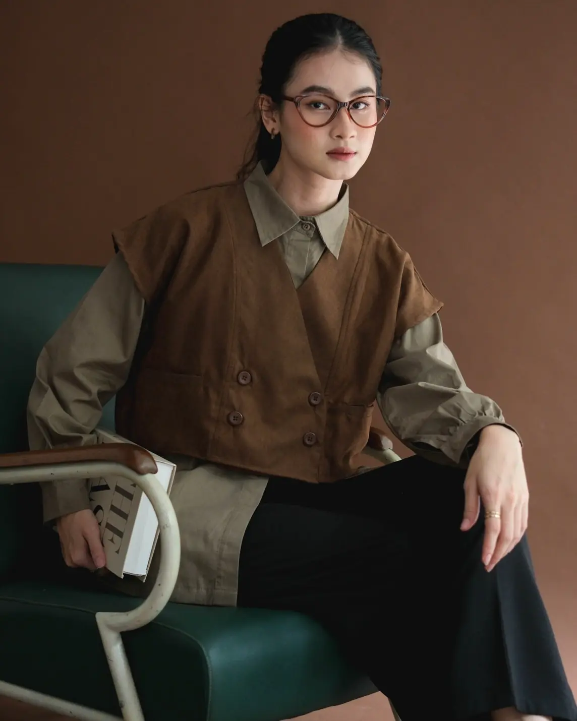 Alpha Shirt Brown - Image 2