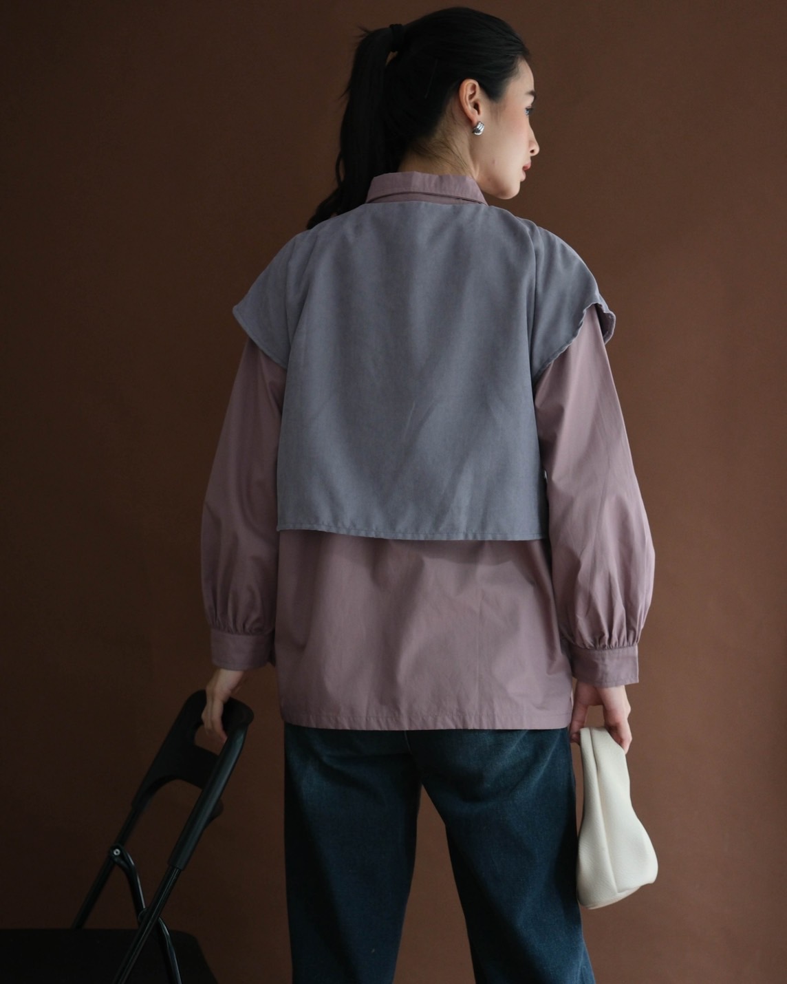 Alpha Shirt Mauve - Image 2