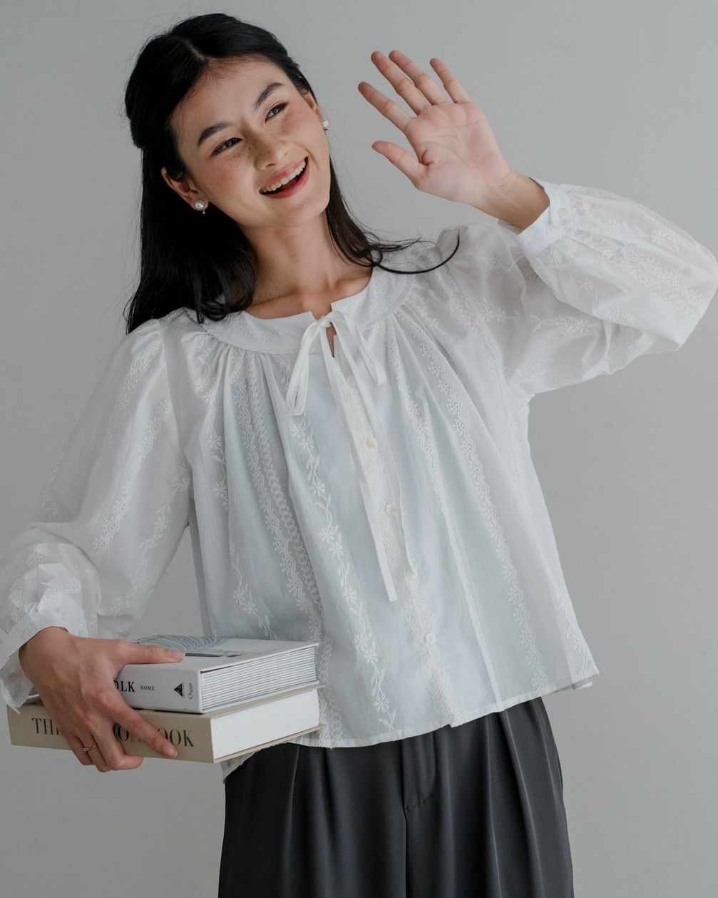 Rivera Shirt Kode 2720 Broken White - Image 2