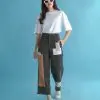 Rael Corduroy Pants Army - Image 3