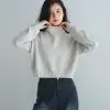 Berina Turtleneck Longsleeve Kode 213D Beige - Image 2