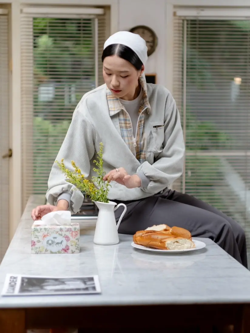 (Grandpa’S) Tazza Jacket Light Grey - Image 3