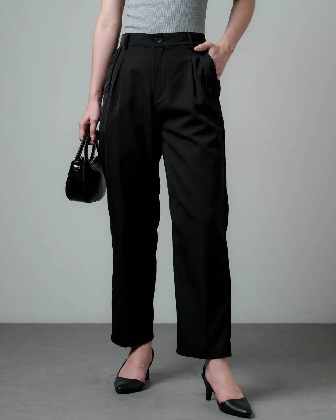 (Grandpa'S) Mitch Pants Black